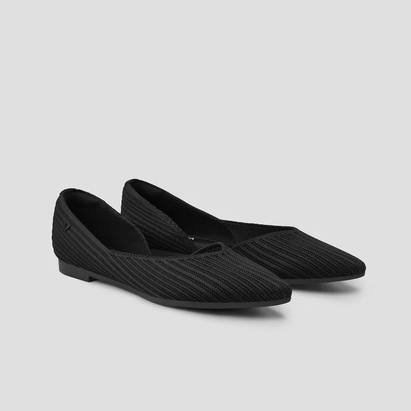 Pointed-Toe Flats (Melia) | VIVAIA