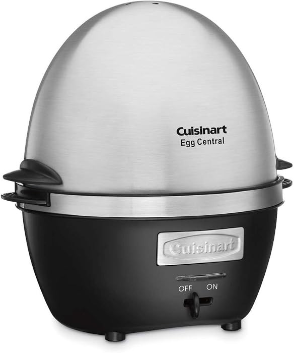 Cuisinart CEC-10 Egg Central Egg Cooker, Brushed Stainless Steel | Amazon (US)