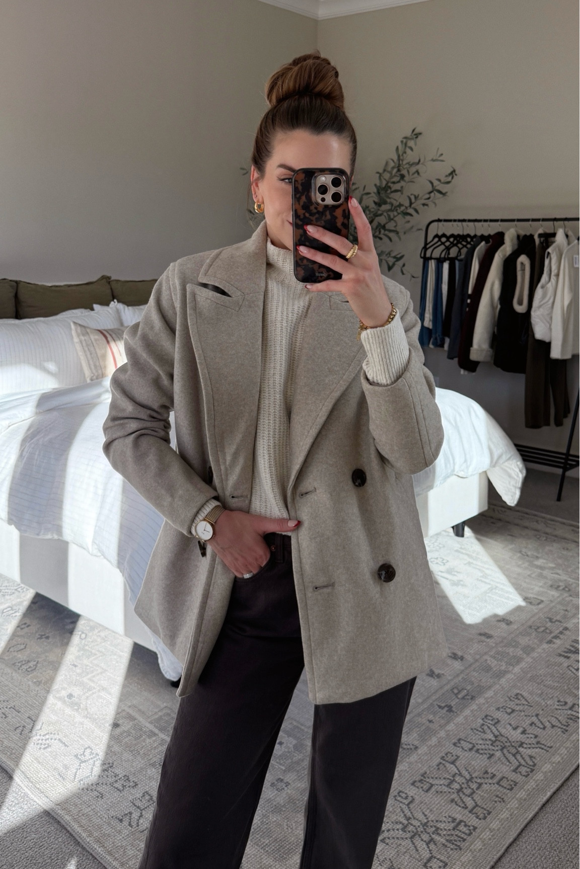 The perfect pea coat for work or play! It goes with everything and can easily be dressed up or down.

#LTKStyleTip #LTKHoliday #LTKSeasonal