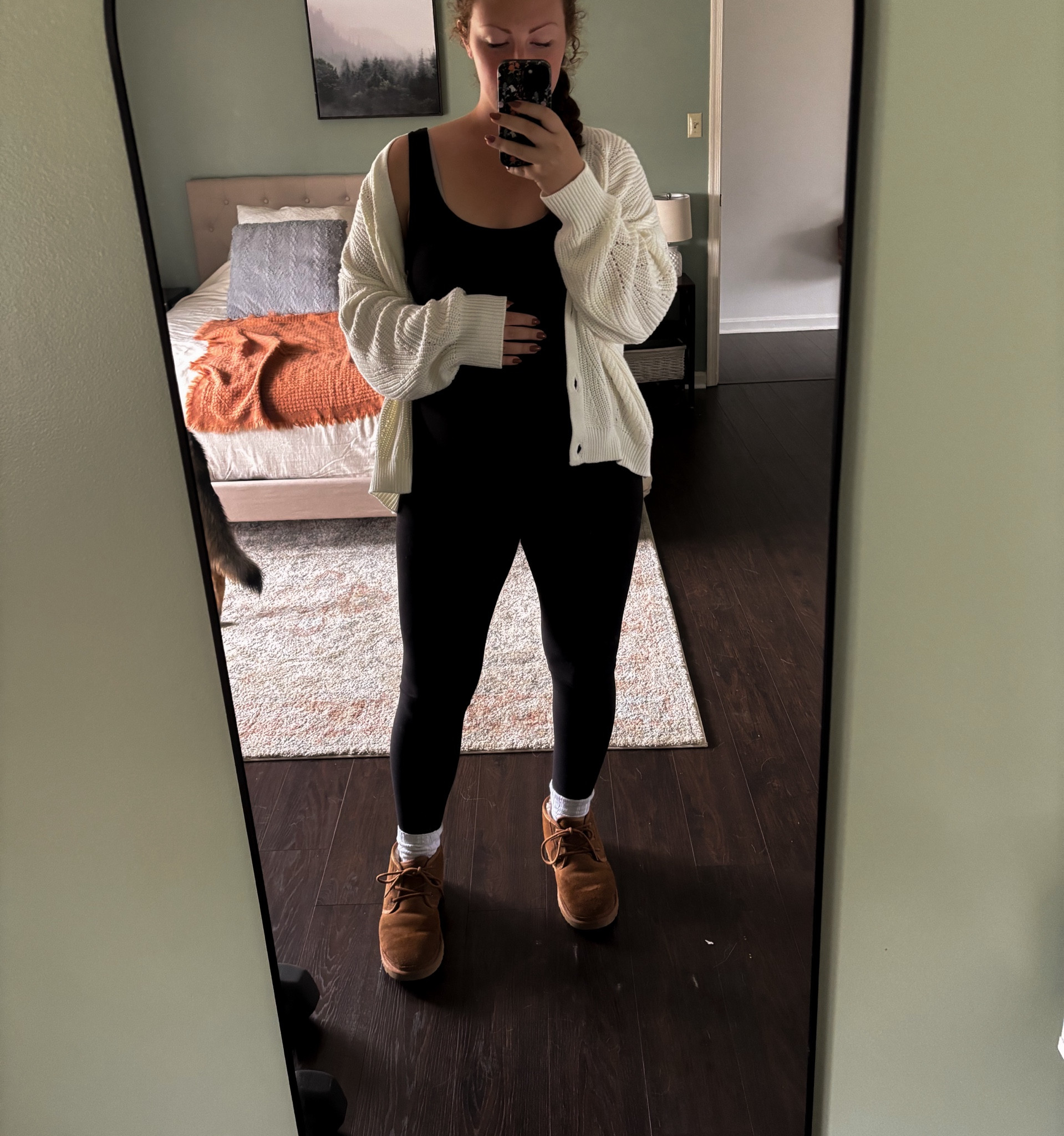 Perfect maternity outfit for the rest of the cold weather months. The most comfortable and soft piece of pregnancy clothing I have 🤌🏻

#LTKBump #LTKStyleTip #LTKFindsUnder50