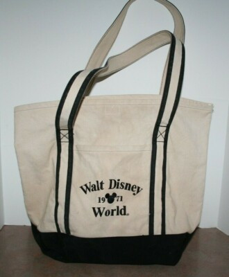 Walt Disney World 1971 Vintage Style Collectible Canvas Tote Bag Official Merch | eBay US