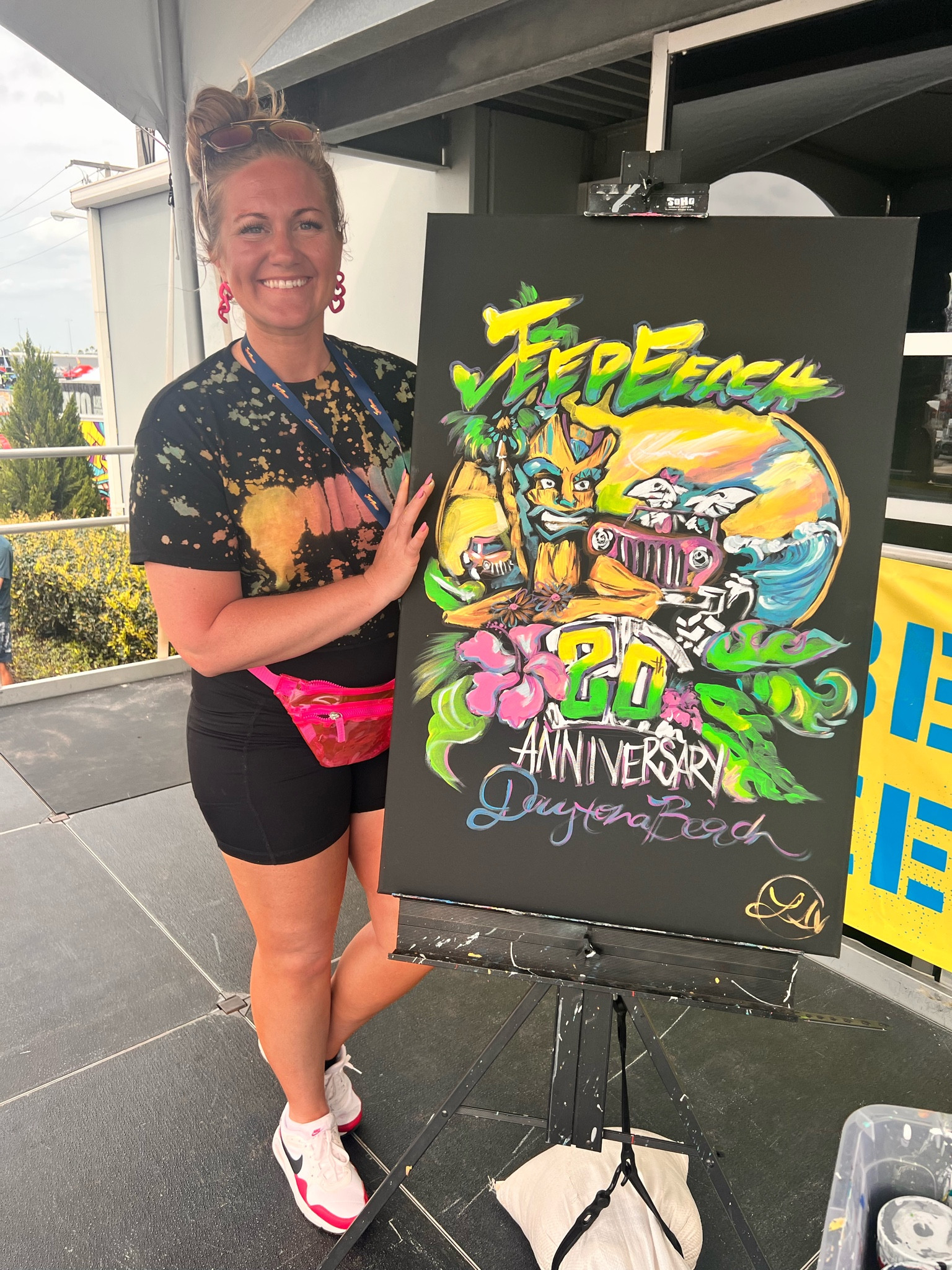 Yall it was HOT in Daytona  so I LIVED in my biker shorts and Fanny pack 😅

#LTKfit #LTKcurves #LTKunder50