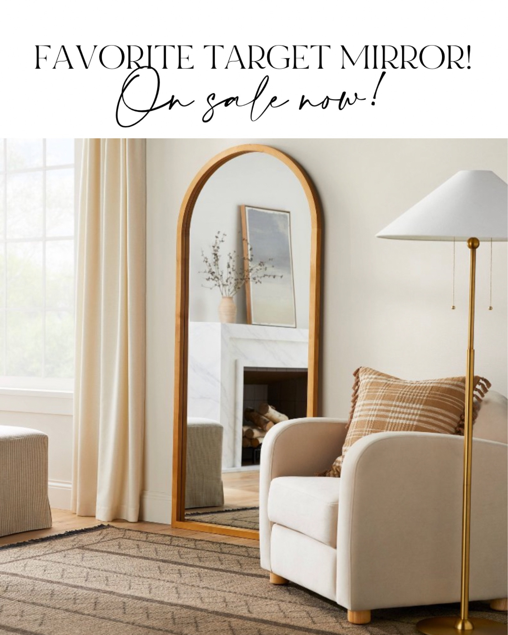 Stock photo! One of my fave target mirrors is on sale now! #targethome

#LTKsalealert #LTKFind #LTKhome