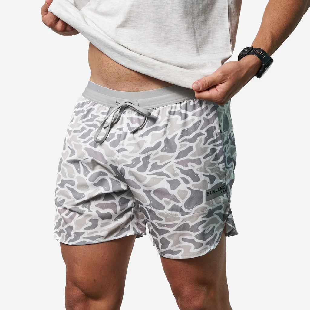 Training Short - White Camo | BURLEBO