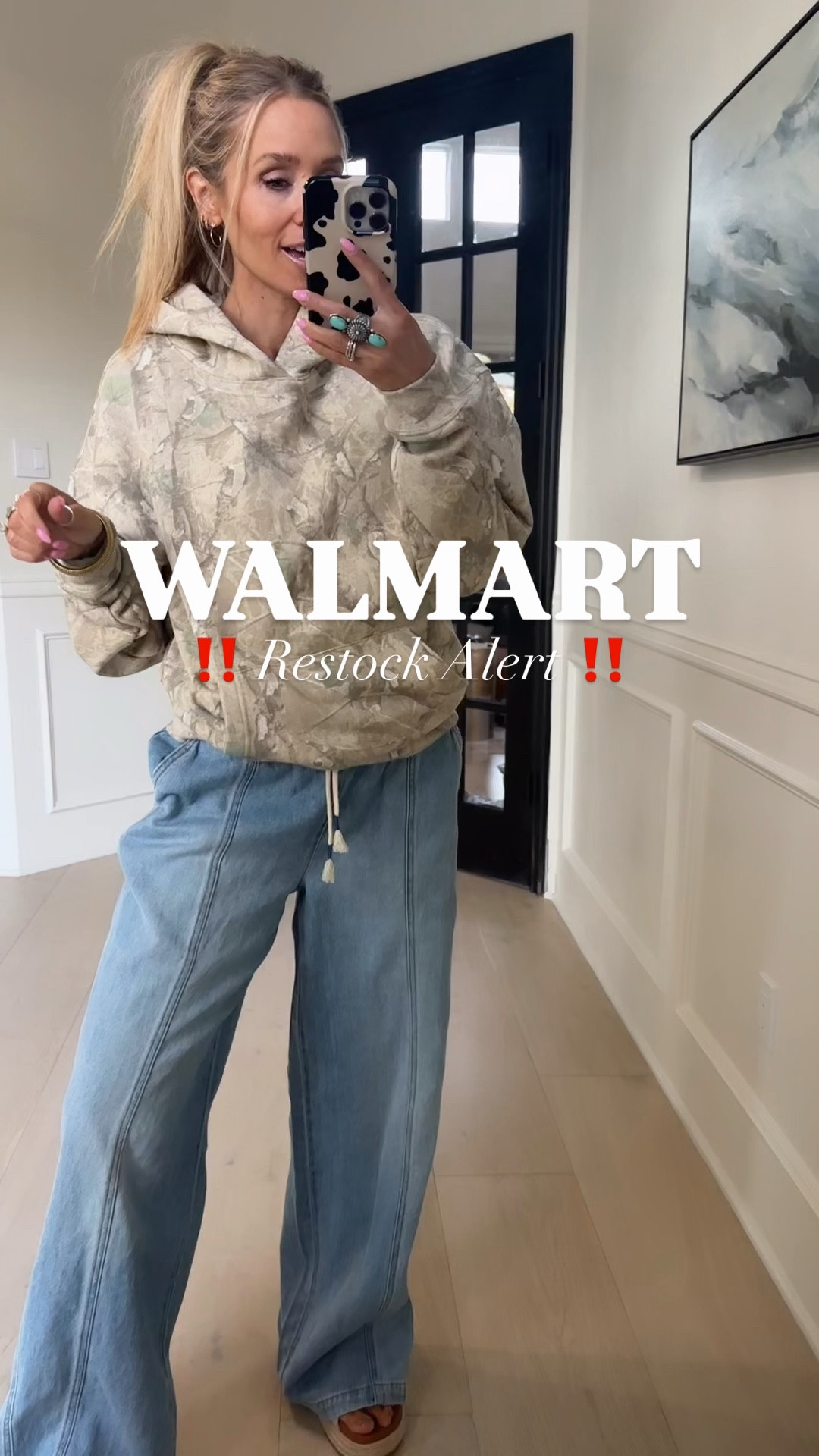 Eeeek! 😱🤭🎉🤗

These camo sweatshirts have gone insanely viral because they look just like the Abercrombie ones- but they are under $20! They are in stock for now… Grab yours before they are gone. 

Size: S / TTS / 5’5” / 120ish lbs 