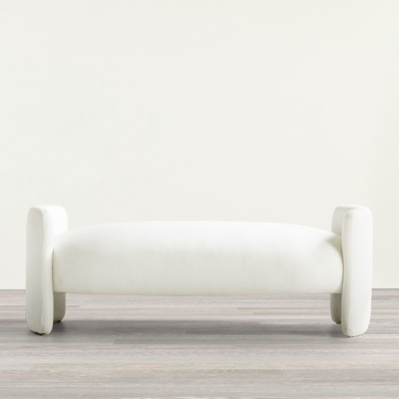 Lyon Bench + Reviews | Crate and Barrel | Crate & Barrel