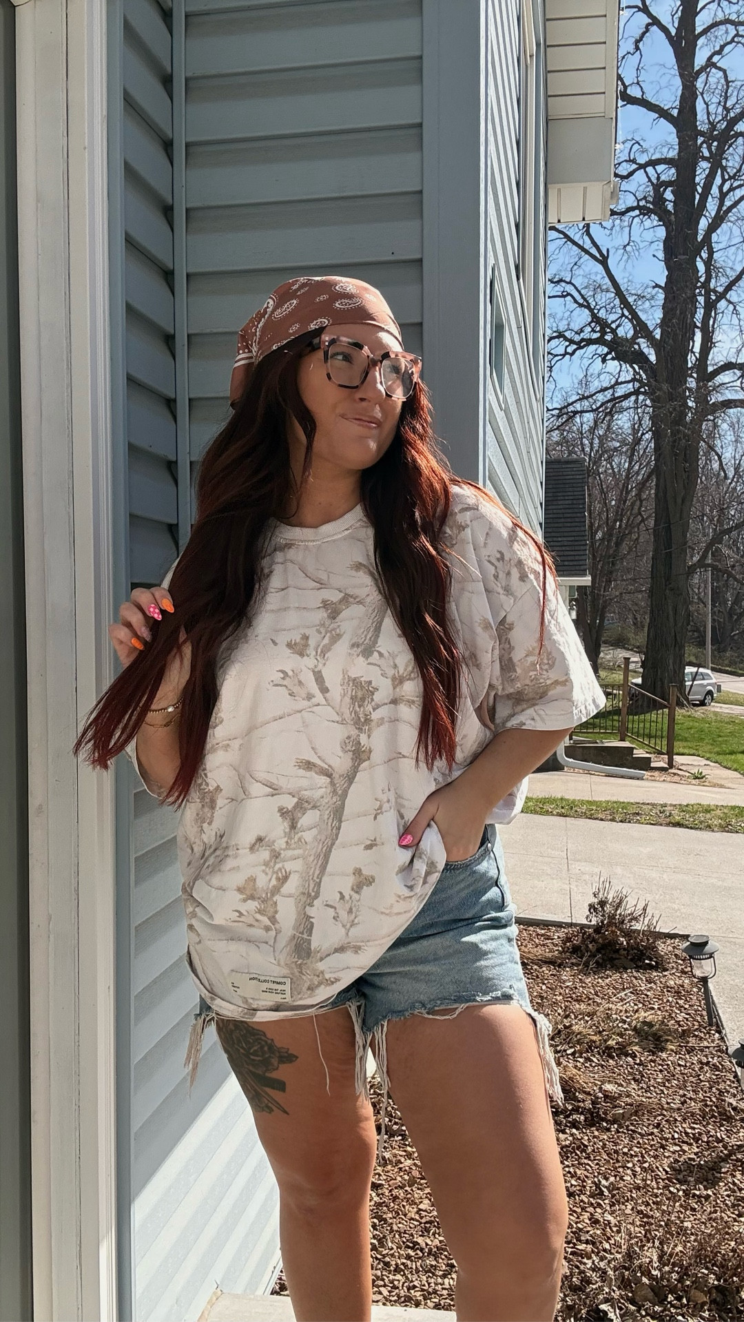 The best oversized camo tees!! 🤎

#LTKootd #LTKMidsize