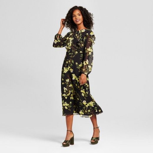 Women's Flutter Shoulder Dress- Who What Wear™ | Target