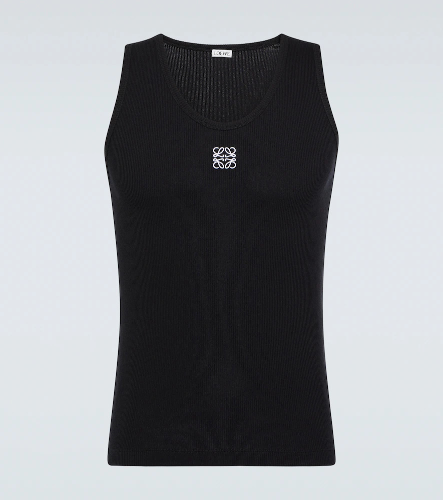Loewe Anagram cotton-blend tank top | Mytheresa (US/CA)