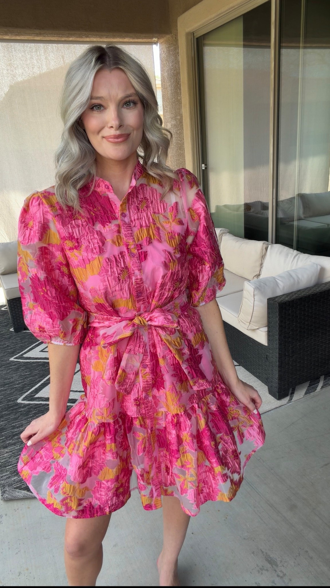 Beautiful Spring Floral Mini Dress 🌸🌷

#LTKgrwm #LTKdayinmylife #LTKootd