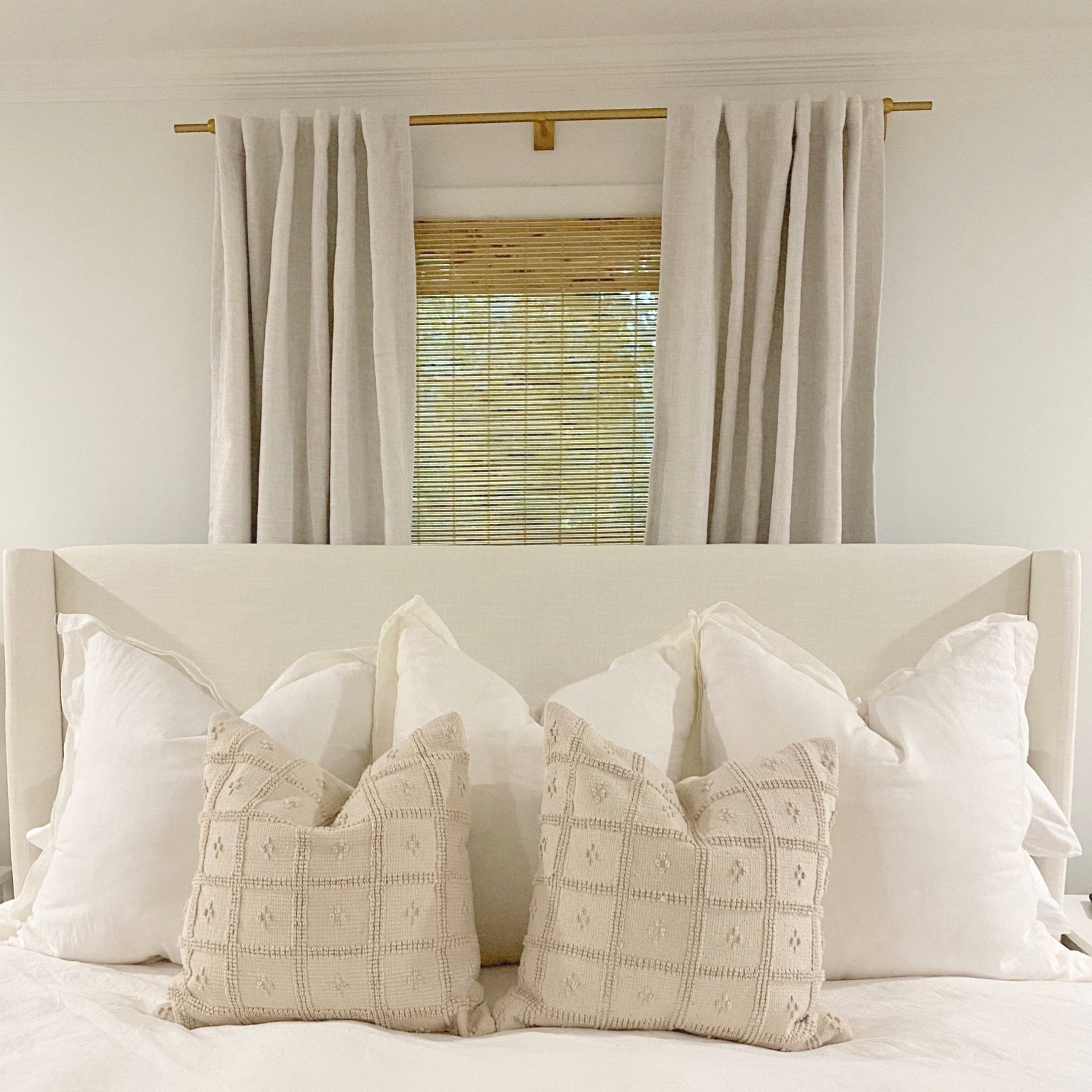 Found the most perfect Pottery Barn linen, blackout curtain dupe from Walmart!

The shades are in the color “Winthrop Tortoise” and the curtains are in the color “Linen.”

pottery barn dupe, curtains, bamboo shades, window treatments, blackout curtains, home decor, master bedroom, neutral home decor, home decor dupes, pottery barn, home goods, Amazon

#LTKhome #LTKunder100 #LTKstyletip