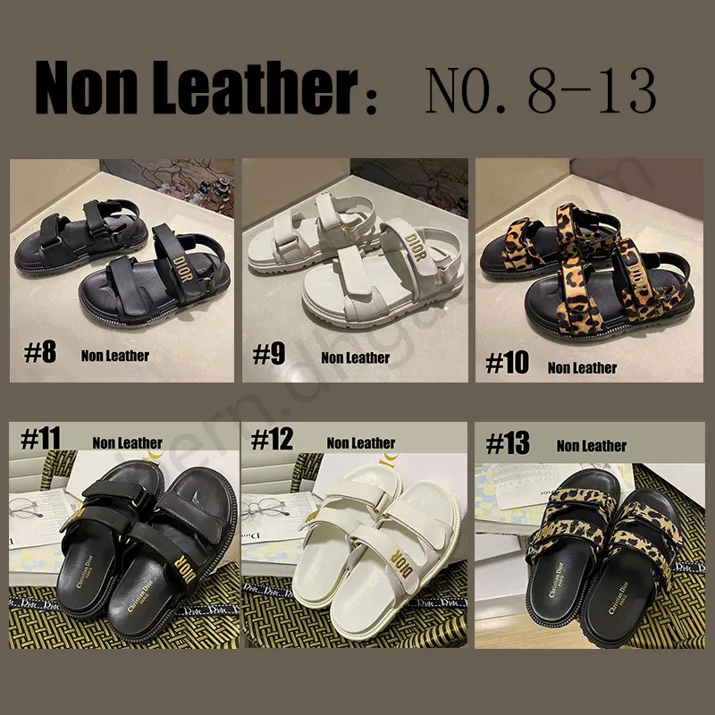 Di-or DUPE Leather and Non-Leather Fashion Women's Sandals Slippers with Metal Buckle and Summer ... | DHGate