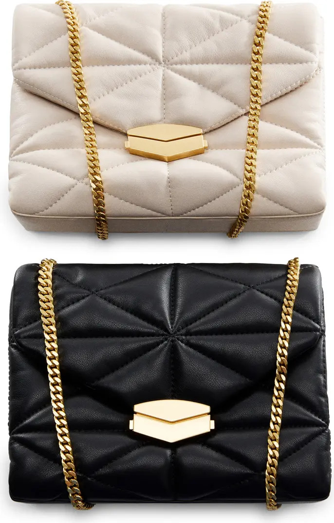 MANGO Quilted Faux Suede Convertible Shoulder Bag | Nordstrom | Nordstrom