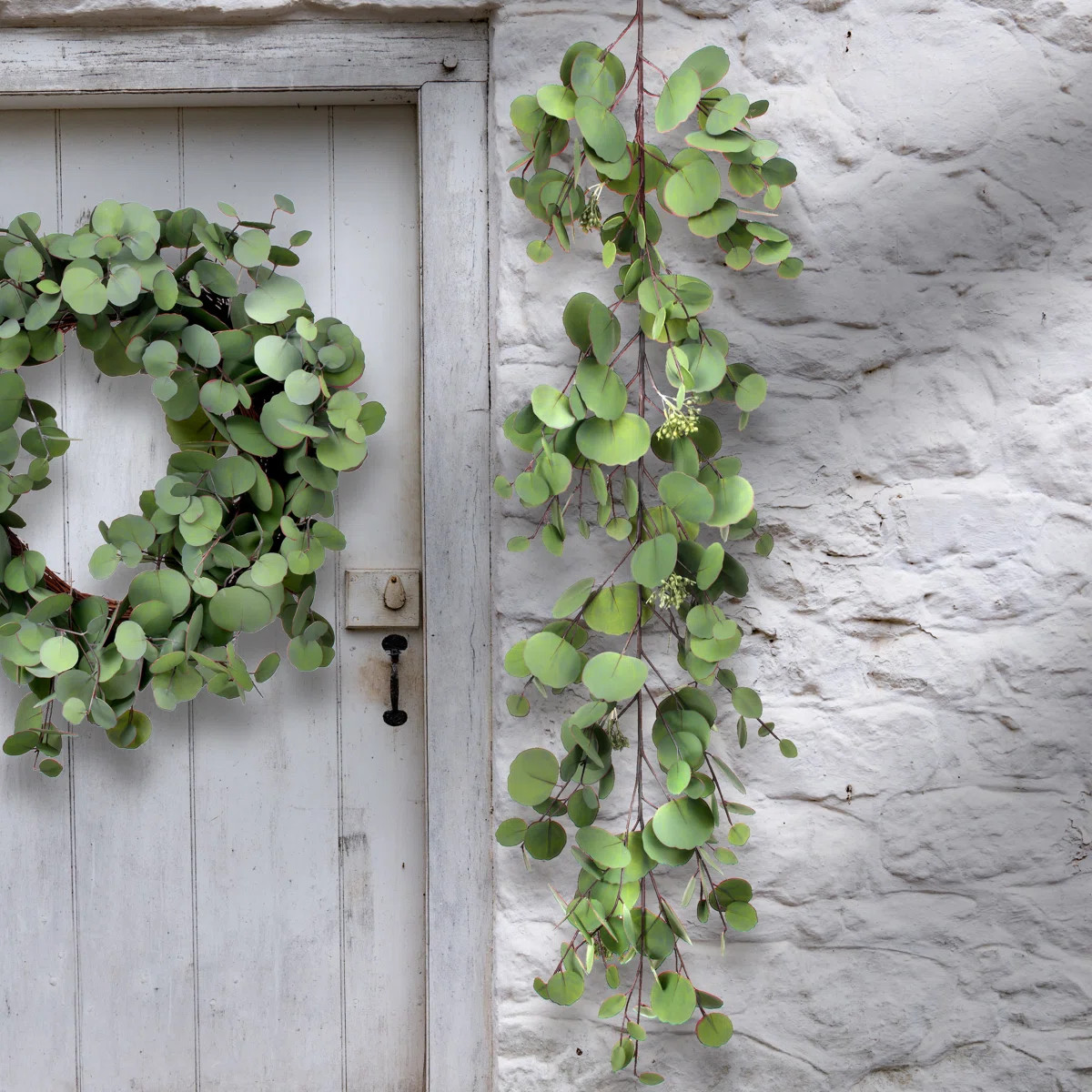 48" in. Faux Real Touch Eucalyptus Garland | Wayfair North America