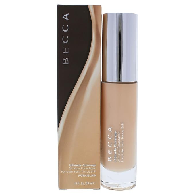 Becca Ultimate Coverage 24-hour Foundation, Porcelain, 1.01 Ounce       Send to LogieInstantly ad... | Amazon (US)