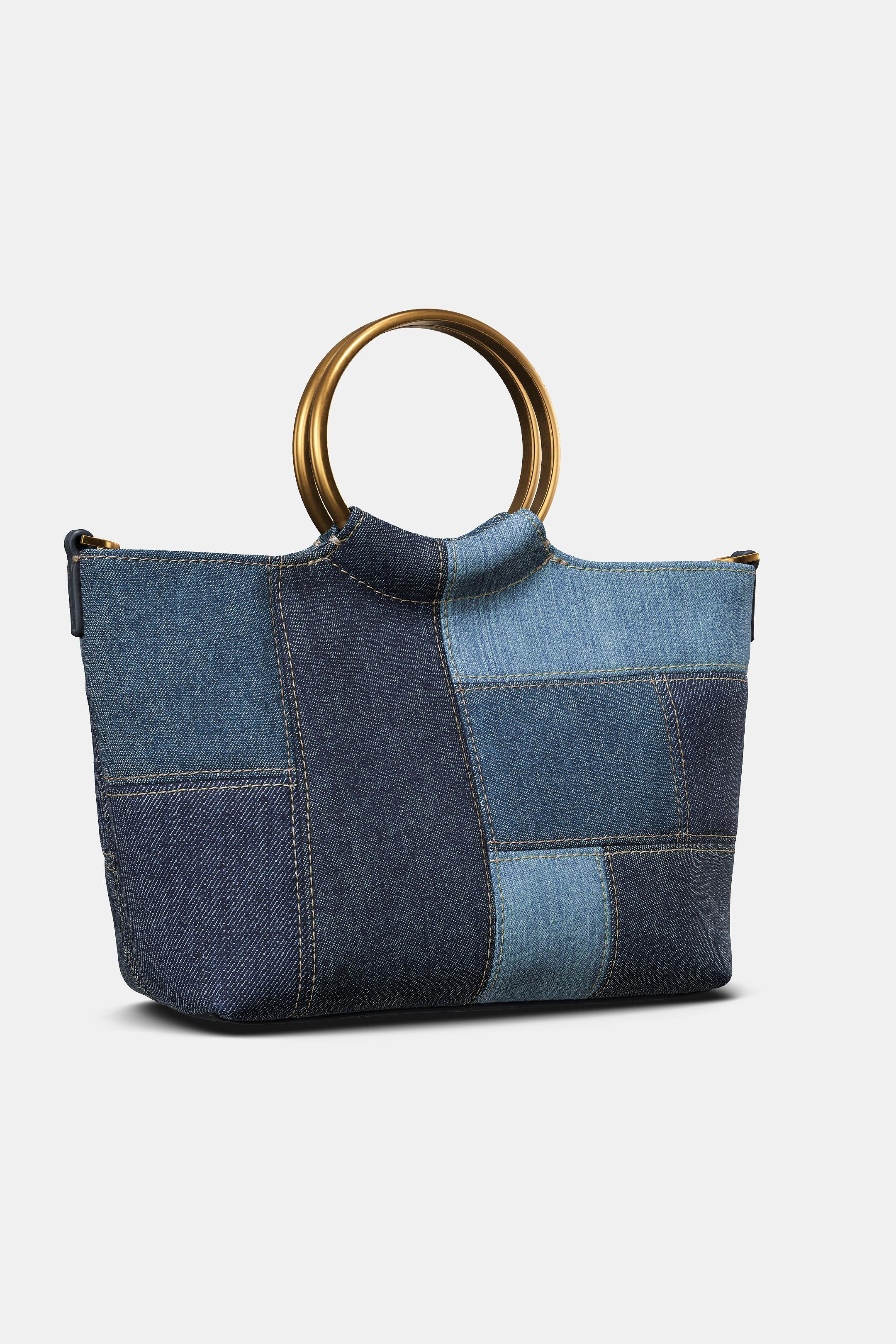 PATCHWORK MINI BUCKET BAG | Zara US