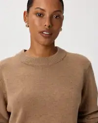 Mongolian Cashmere Oversized Crewneck Sweater | Quince