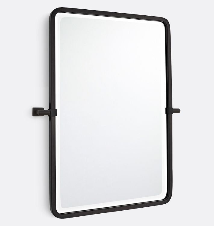 Allenglade Rounded Rectangle Pivot Mirror | Rejuvenation