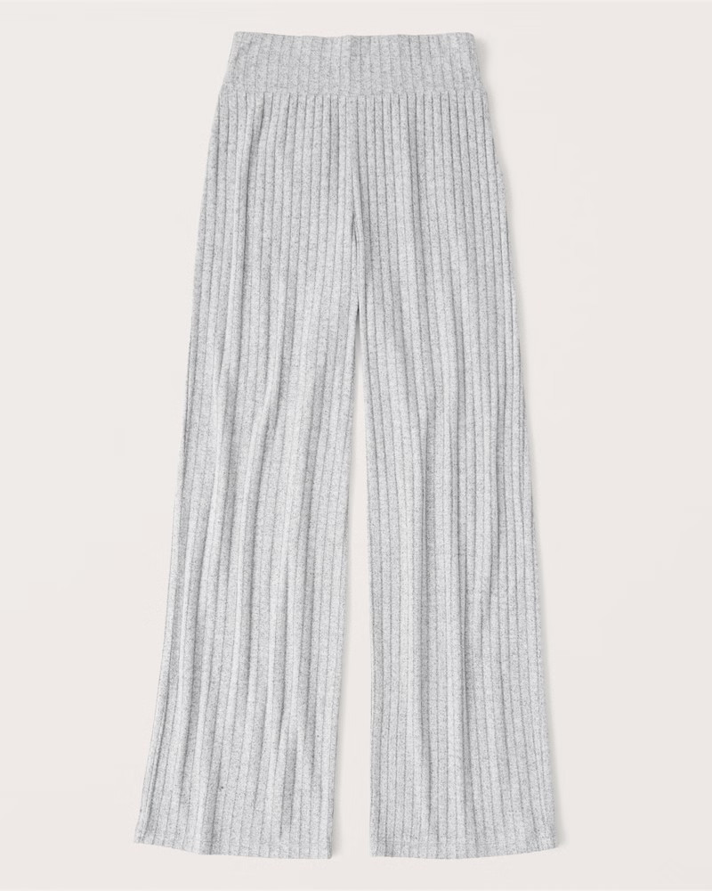 Cozy Wide Leg Pants | Abercrombie & Fitch (US)