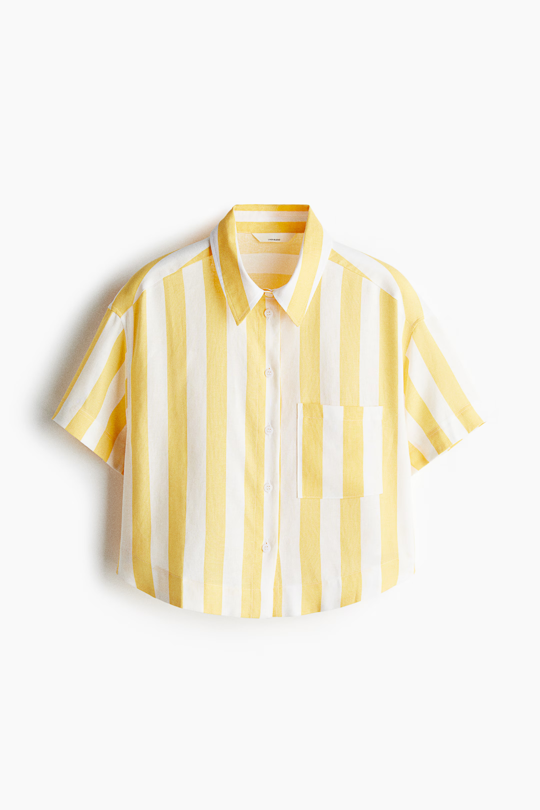 Linen-Blend Shirt | H&M (US + CA)