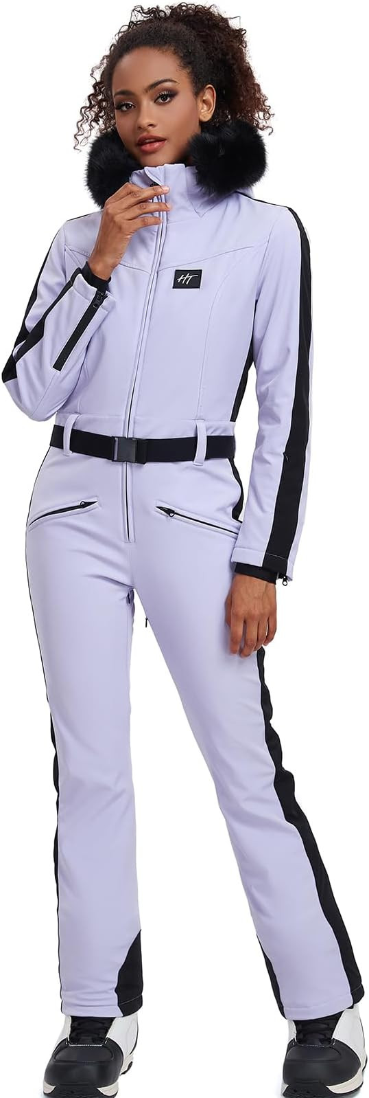 YEEFINE Women's One Piece Ski Suit Waterproof Snowsuits Snowboard Suit Onesies Jumpsuits Winter O... | Amazon (US)