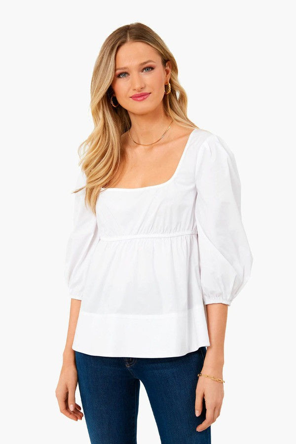 White Sophie Top | STAUD | Tuckernuck (US)