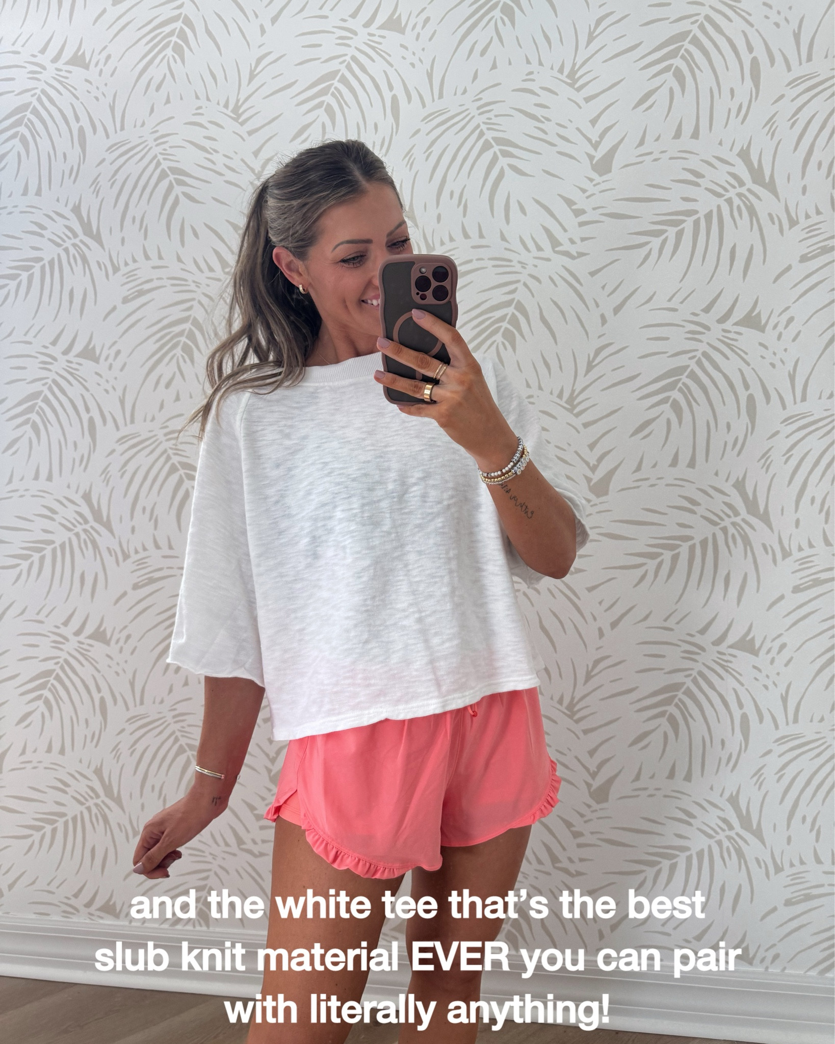 Wearing XS. Such a fabulous closet staple you can rewear with ANYTHING!🤍🤍🤍