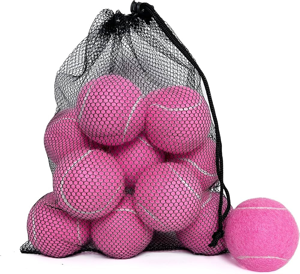 Tennis Balls, 12 Packs Practice Tennis Balls for Beginner, Training Playing Tennis Balls for Dogs... | Amazon (US)