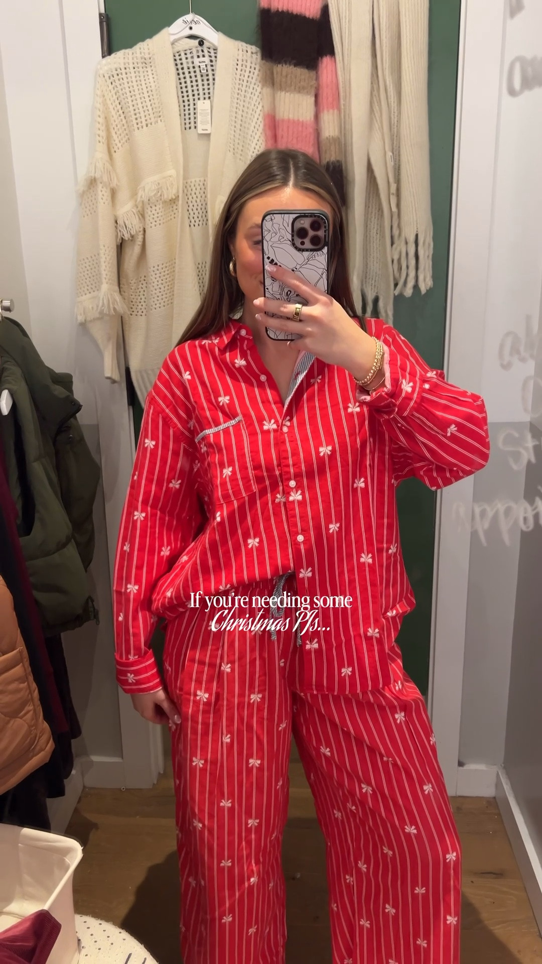40% off all pajamas at Aerie?! Say less😍😴 Just in time for Holiday PJ Sets! Wearing a medium in the top and bottoms 

#LTKCyberWeek #LTKHoliday #LTKGiftGuide