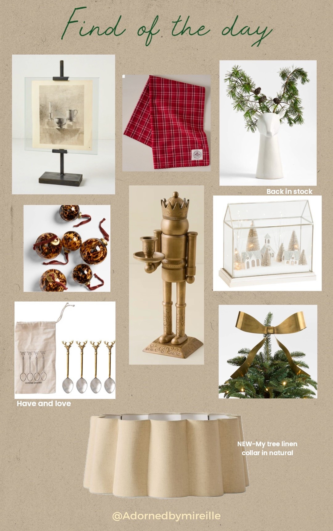 Christmas finds I’m loving! 🥰 

#christmasdecor #christmasfinds 

#LTKSeasonal #LTKHome