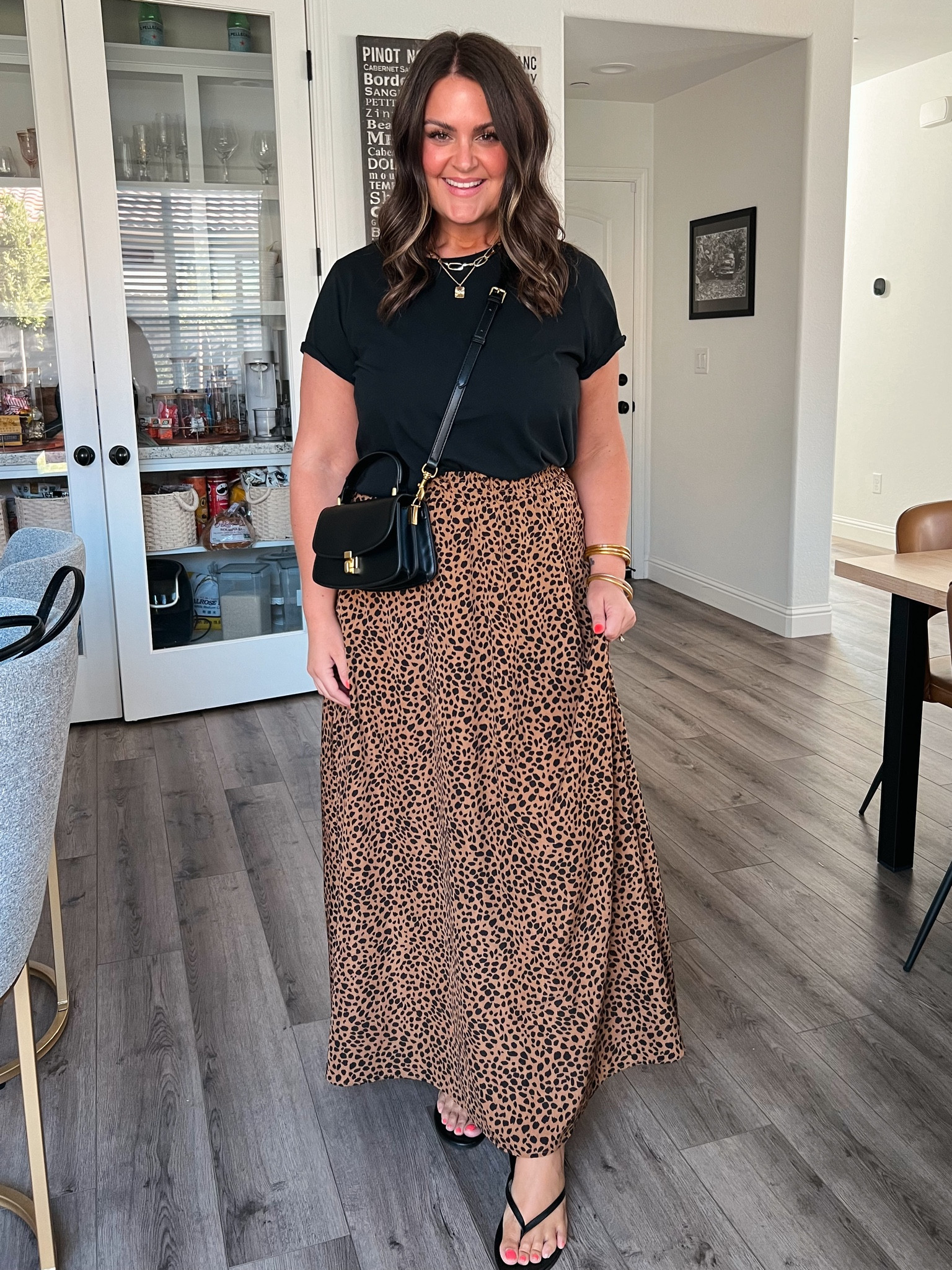 Shirt, xl
Skirt, large

Leopard maxi skirt, fall outfit, back to school outfit, date night, midsize, size 14, mom style, curvy, weekend outfit 

#LTKBacktoSchool #LTKFindsUnder50 #LTKMidsize