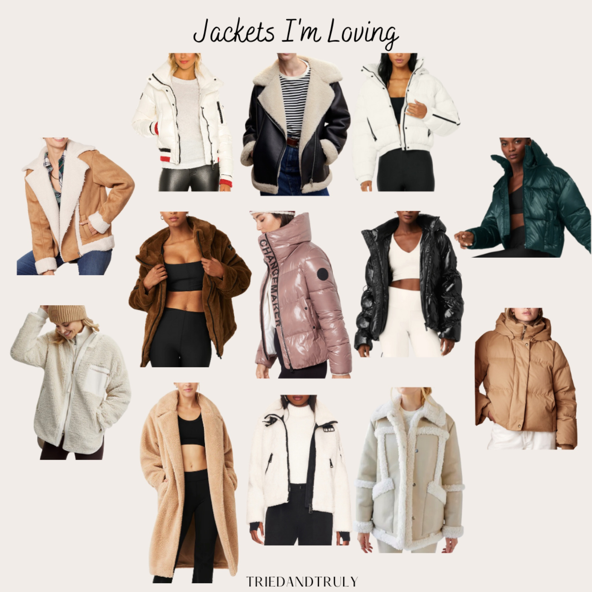 Jackets and Coats I'm Loving!

Puffer, shearling, sherpa, fleece, and faux fur!

#LTKSeasonal #LTKtravel #LTKstyletip