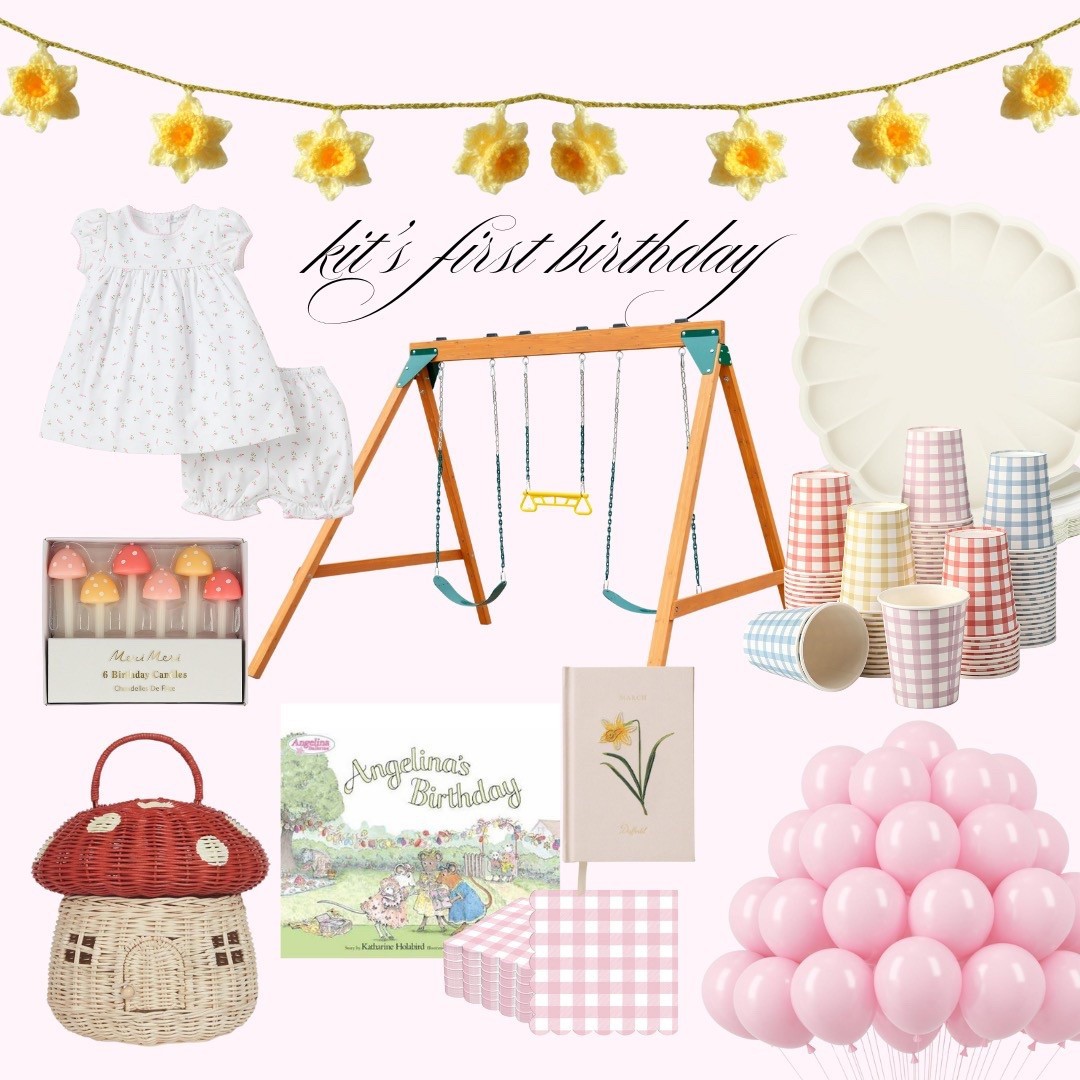 Party planning for baby girl’s first birthday!!

#LTKBaby #LTKParties