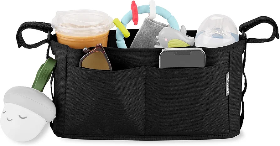 Skip Hop Universal Stroller Organizer, Grab & Go Ultra, Black | Amazon (US)