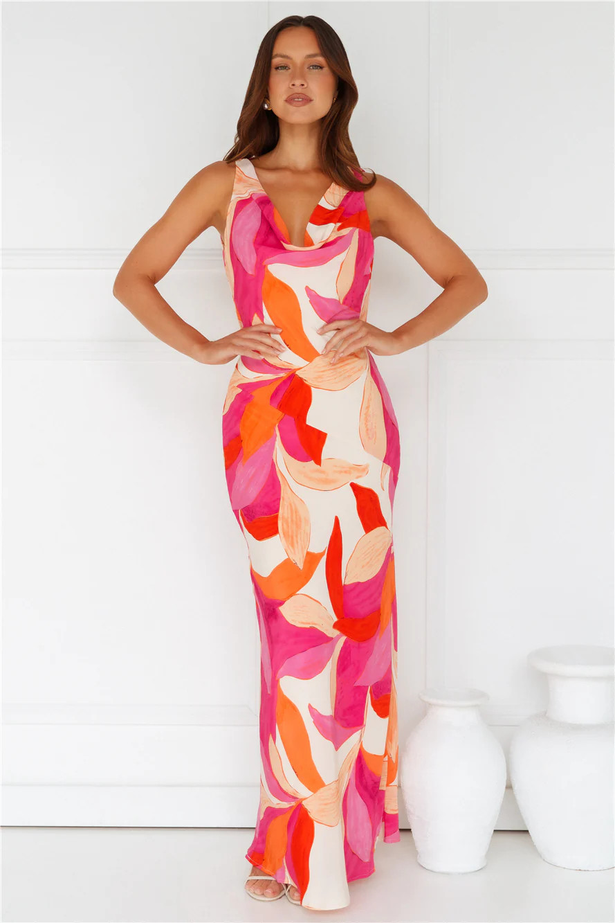 Everyday Magic Maxi Dress Pink | Hello Molly (AU)