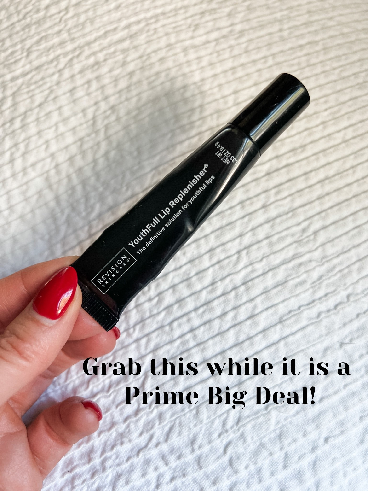 This lip treatment plumps so well!  Grab it now from Amazon while it is on sale.  Hurry!