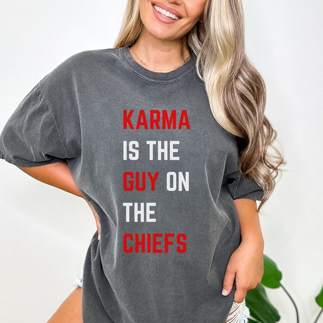 Karma Tshirt Travis Kelce Tshirt Swiftie Shirt Kelce - Etsy | Etsy (US)