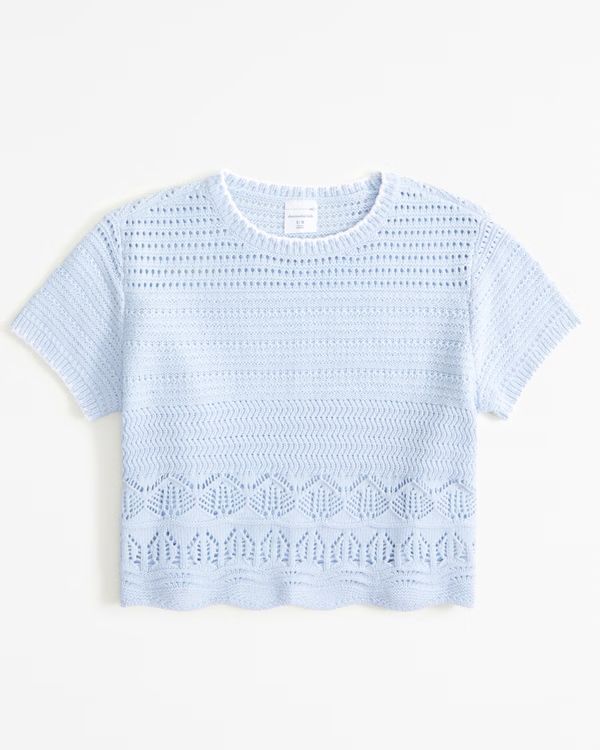 open-stitch sweater tee | Abercrombie & Fitch (US)