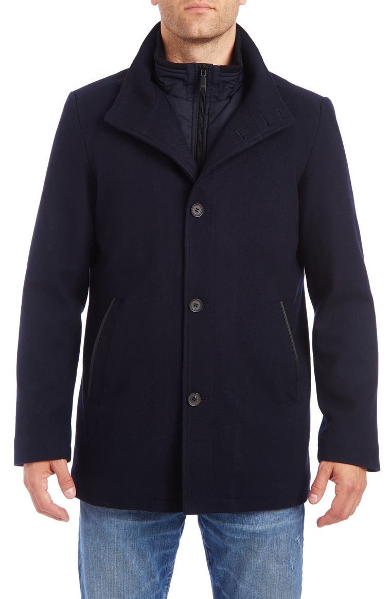 Short Wool Blend Car Coat | Nordstrom