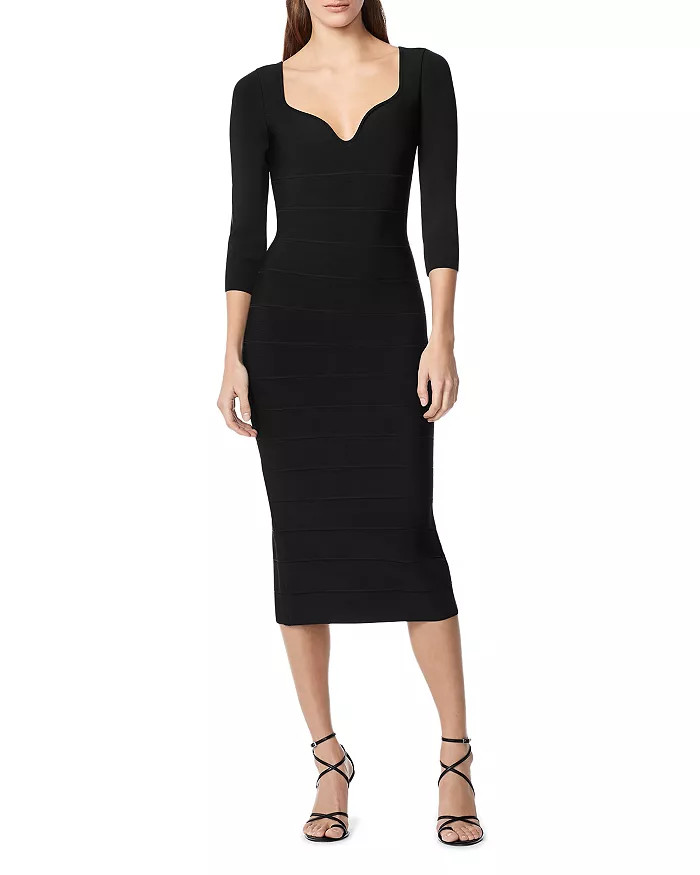 Icon Sweetheart Neckline Midi Dress | Bloomingdale's (US)