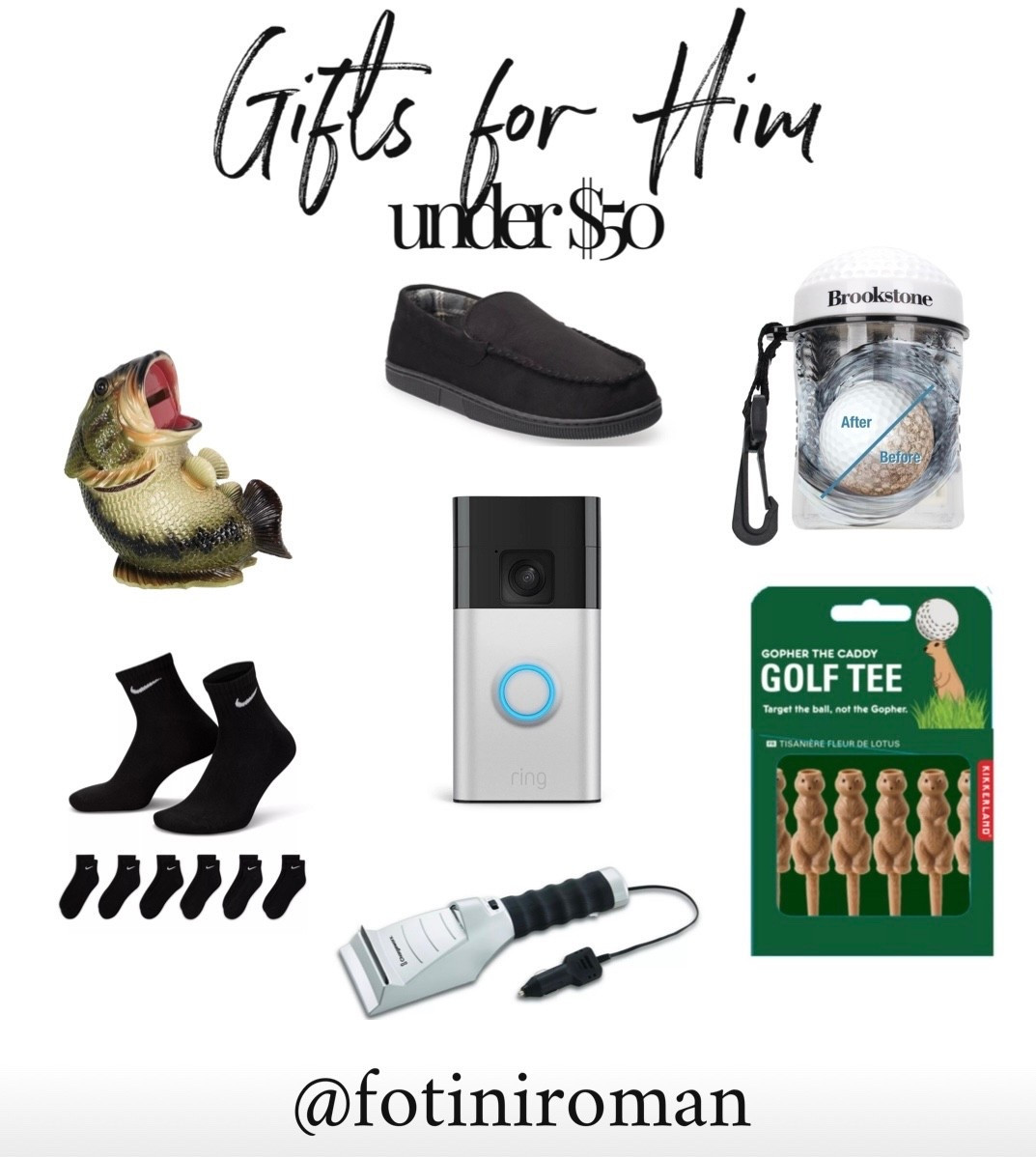 Snag one or all of these gifts for him (under $50) 👏🏼 Also great options for stocking stuffers! 

#LTKCyberWeek #LTKHoliday #LTKGiftGuide