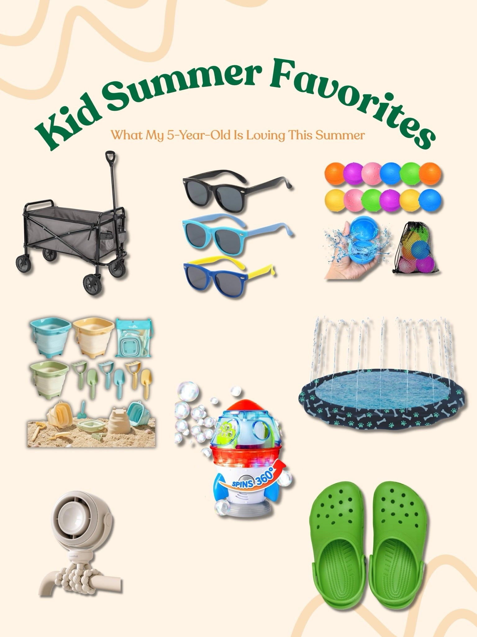 As a mom of an active 5-year-old, these are some of our most-used summer favorites ☀️💙

From pool days and outdoor adventures to keeping cool and entertained on the go, these are the items we’ve been reaching for again and again.

If you’re looking for fun and practical summer finds for your little one, I’ve linked everything here!

#LTKKids #LTKmomlife #LTKSeasonal