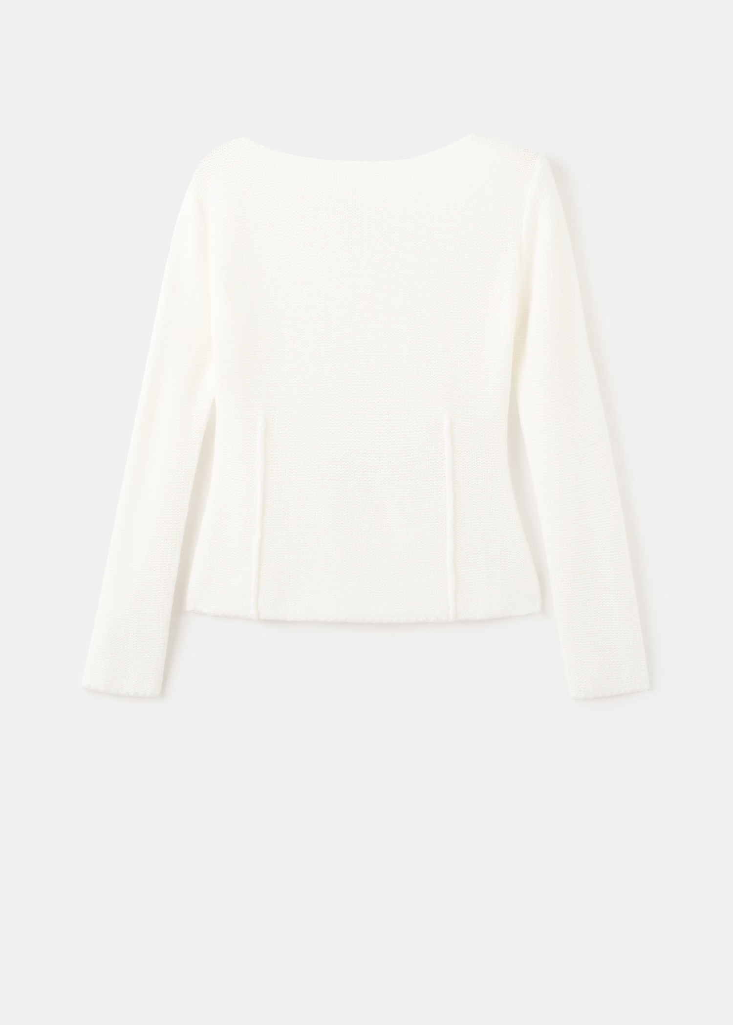 Knitted sweater with seams | Mango (US/MX/AU)