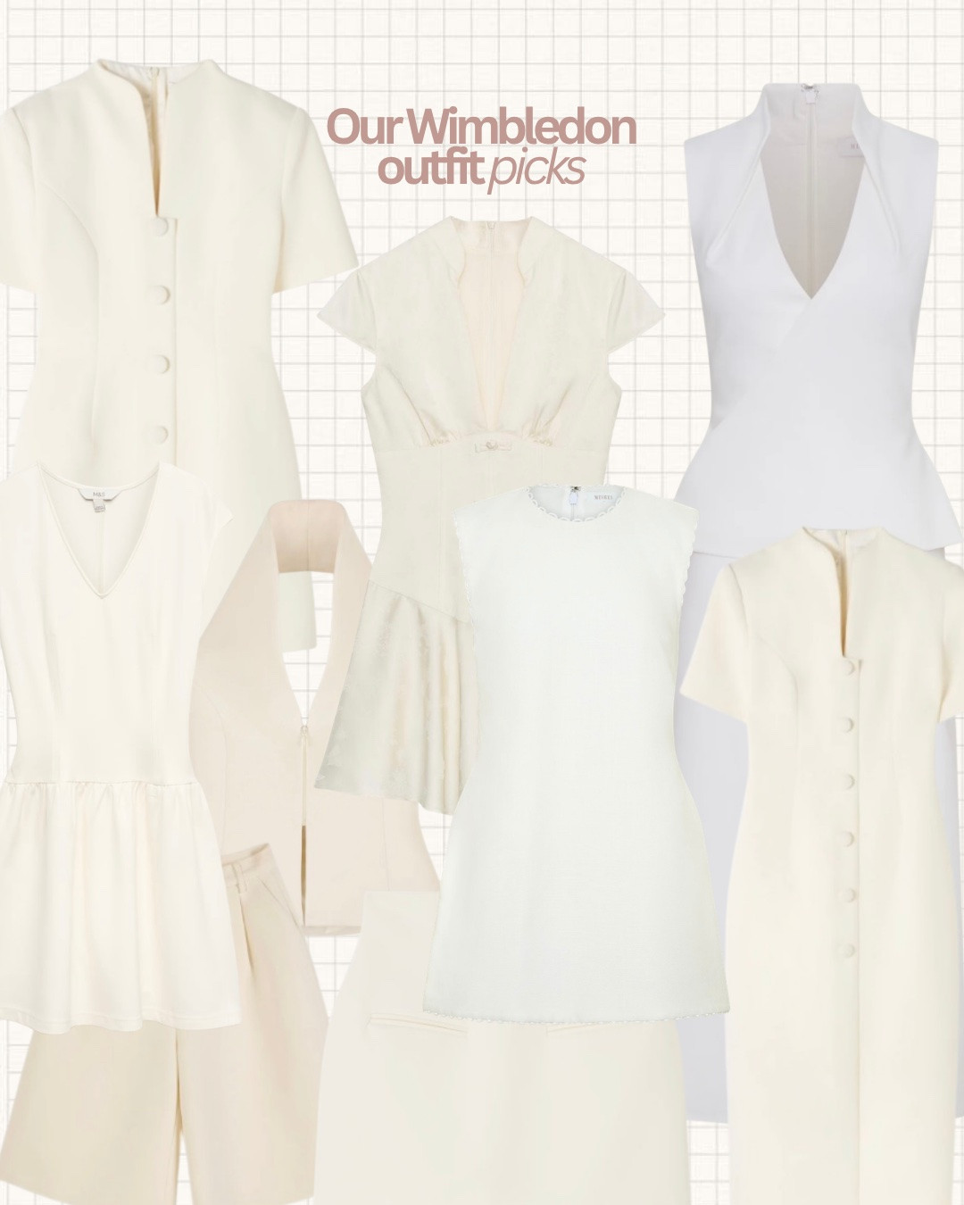 With Wimbledon in full swing we wanted to find the most beautiful neutral dresses 🎾

We also dived into Sam’s look from last year… 

Get the looks below 👇🏼

#LTKsummer #LTKbeauty #LTKdresses