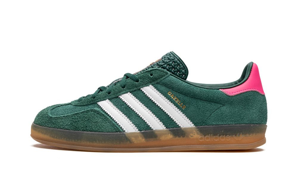 adidas Gazelle Indoor WMNS "Collegiate Green / Lucid Pink" - Stadium Goods | Stadium Goods US