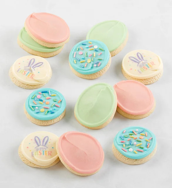Bow Gift Box - Buttercream-Frosted Easter Sugar Cookies | Cheryl's