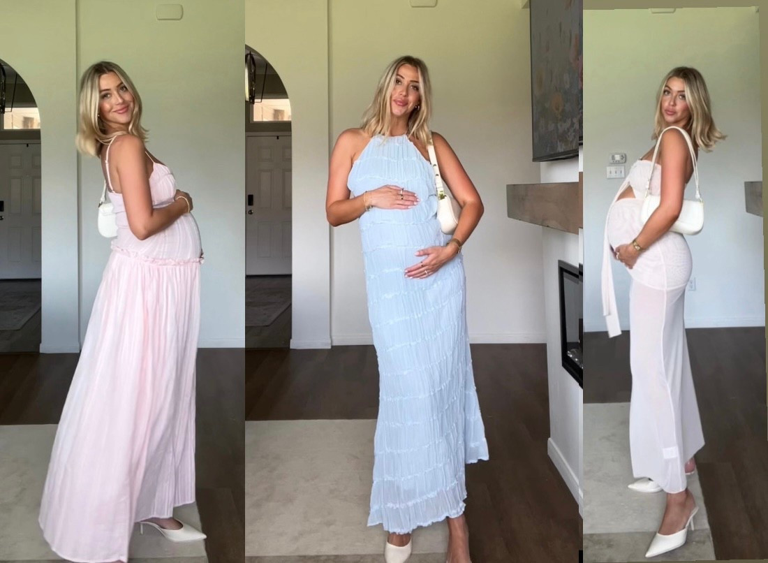 Peppermayo baby shower dresses