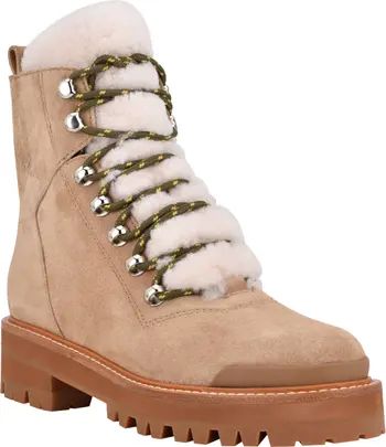 Izzie Genuine Shearling Lace-Up Boot | Nordstrom Rack
