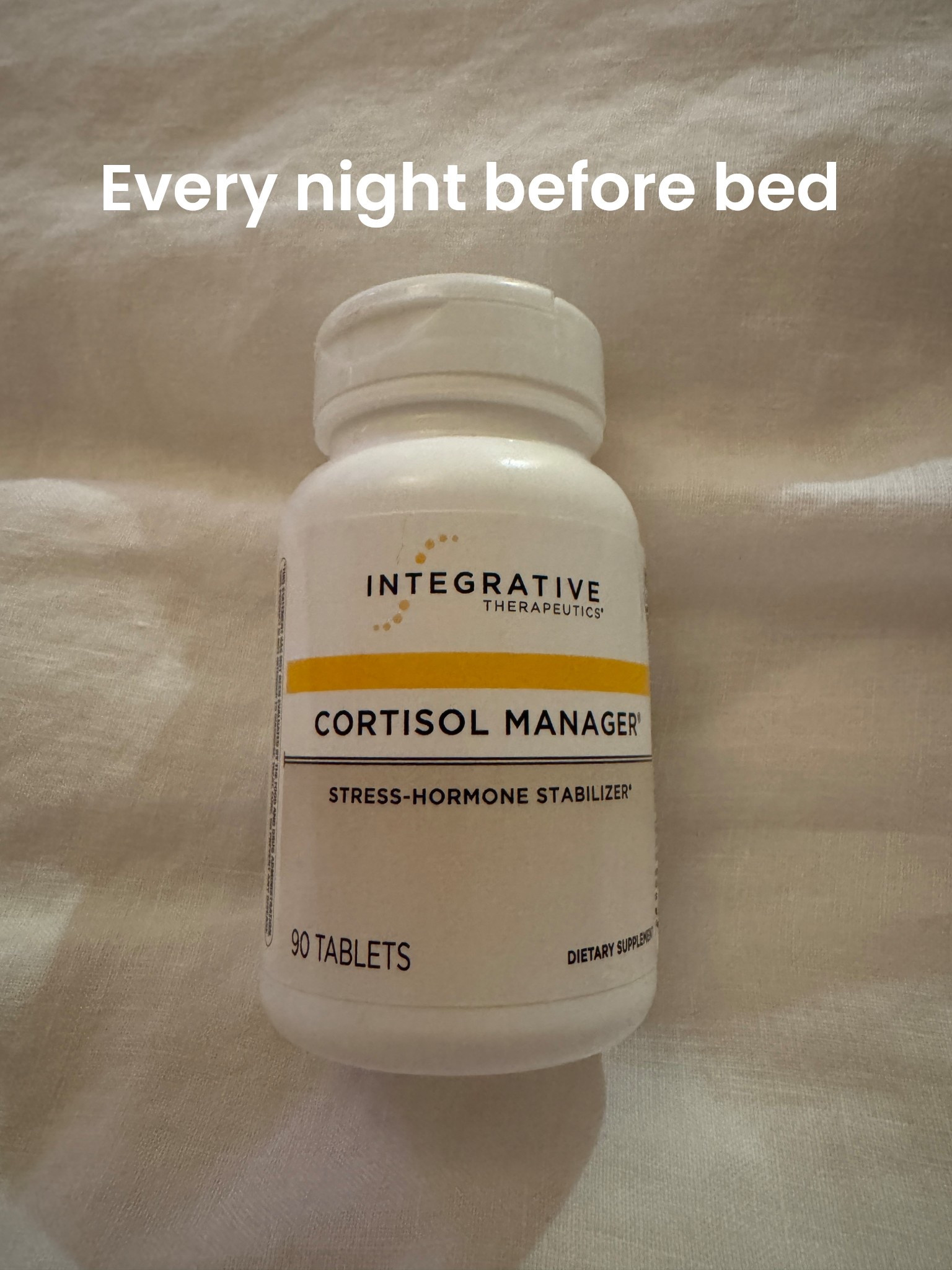 I use this Cortisol Manager right before bed. Reduce stress and that racing mind with Ashwaganda extract and L-Theanine. Cortisol Manager also contains magnesium which seems to help me with restless legs. I’ve used this product for years! 

#LTKOver40 #LTKActive #LTKBeauty