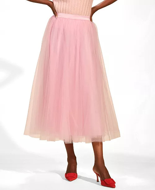 Isaac Mizrahi Women's Tulle Full Midi Skirt - Macy's | Macy's